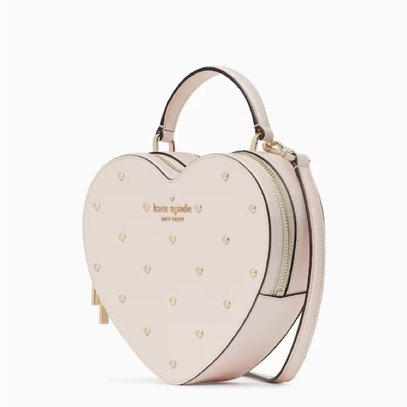New Kate Spade Love Shack Embellished Heart Crossbody Bag - Picture 2 of 9